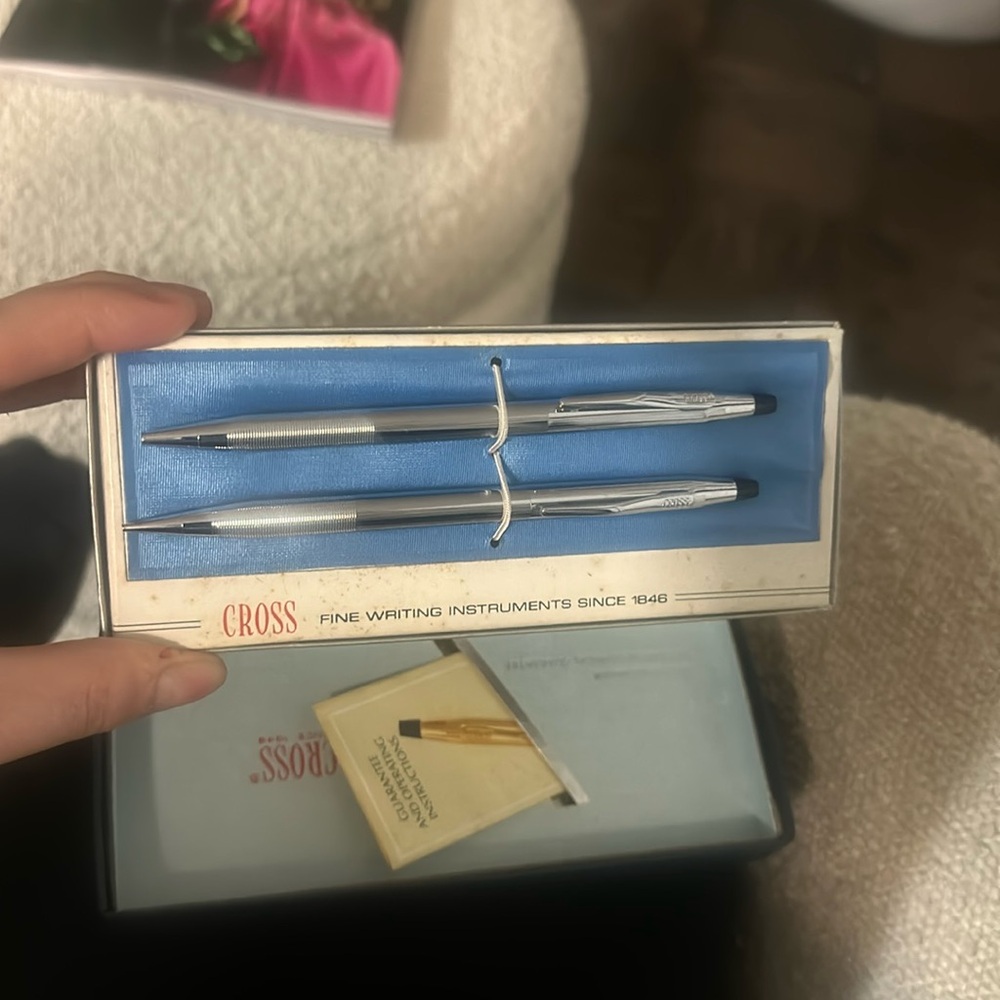 Vintage cross pens